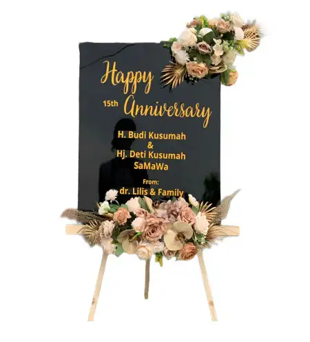 Papan Bunga Akrilik Tancep