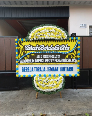 Papan Bunga Duka di Tancep