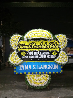 Papan Bunga Duka di Tancep